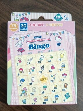 New Sanrio Bingo Cards Pack - 30 Cards
